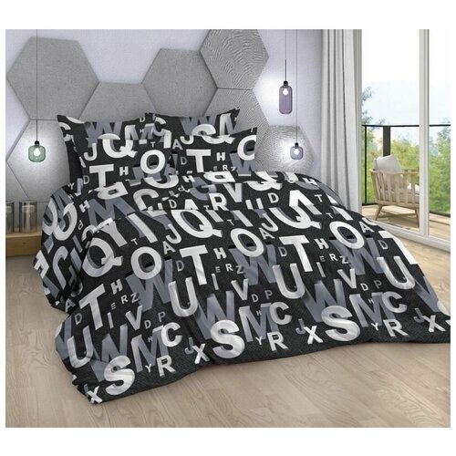 КПБ бязь Евро сп/рез. (180х200, борт 20 см.) Шифр