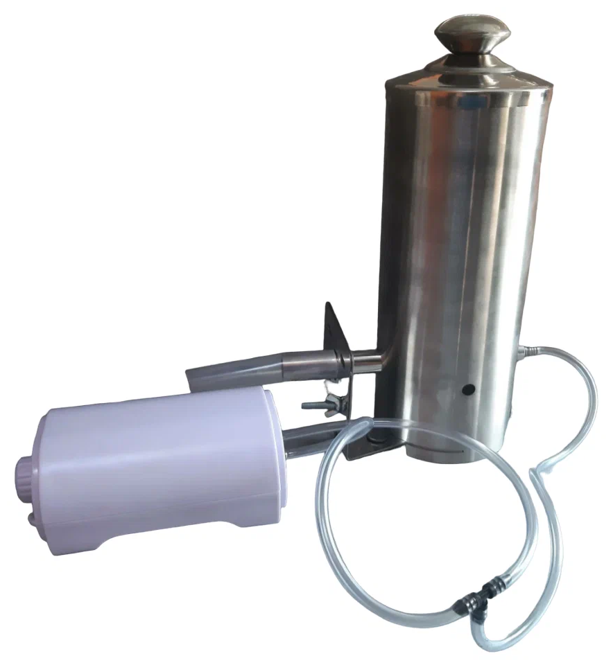 Коптильня для горячего и холодного копчения средняя (45х25х27см) с дымогенератором в комплекте - фотография № 2