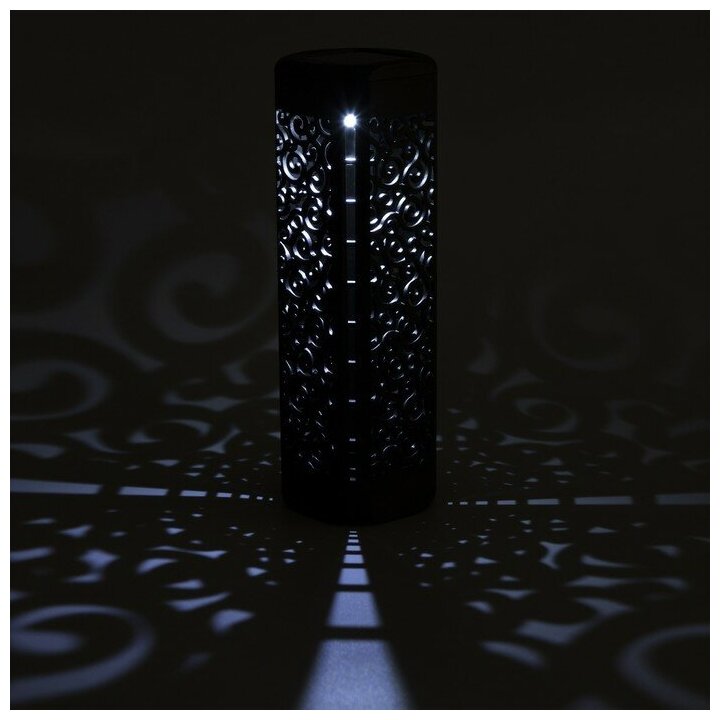Светильник в грунт Эра «Восток» SF22-39 на солнечных батареях 19 см цвет черный нейтральный белый свет - фото №12