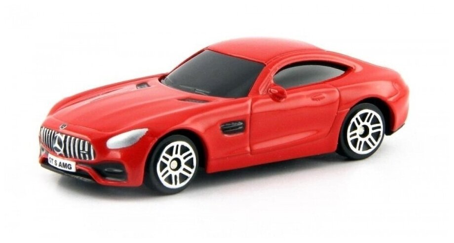 Машина металлическая Uni-Fortune RMZ City 1:64 Mercedes-Benz GT S AMG 2018, красный 344992S-RD