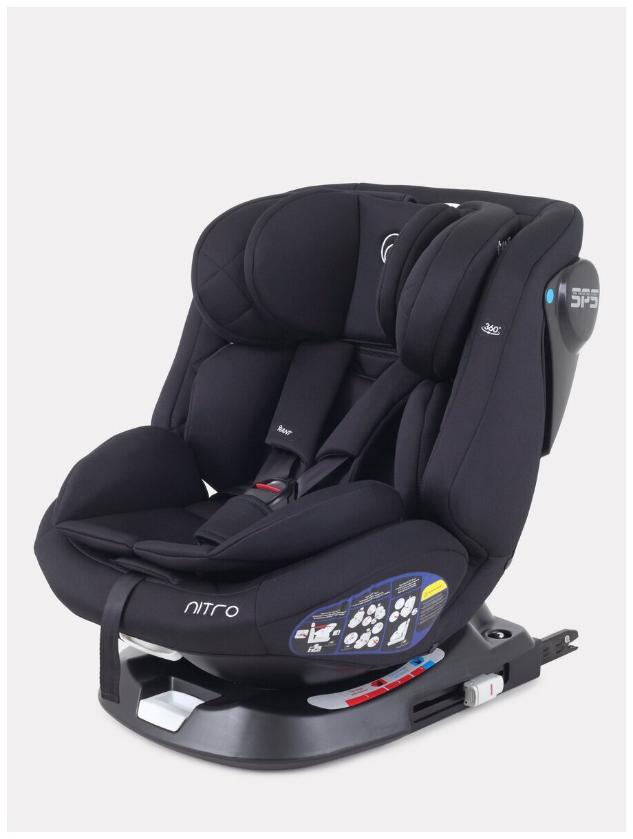 Автокресло Rant Nitro isofix UB619 группа 0+/1/2/3 от 0 до 12 лет вес 0-36 кг рост 40-145 см