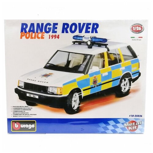 Сборная модель автомобиля Range Rover Police 1994 1:26