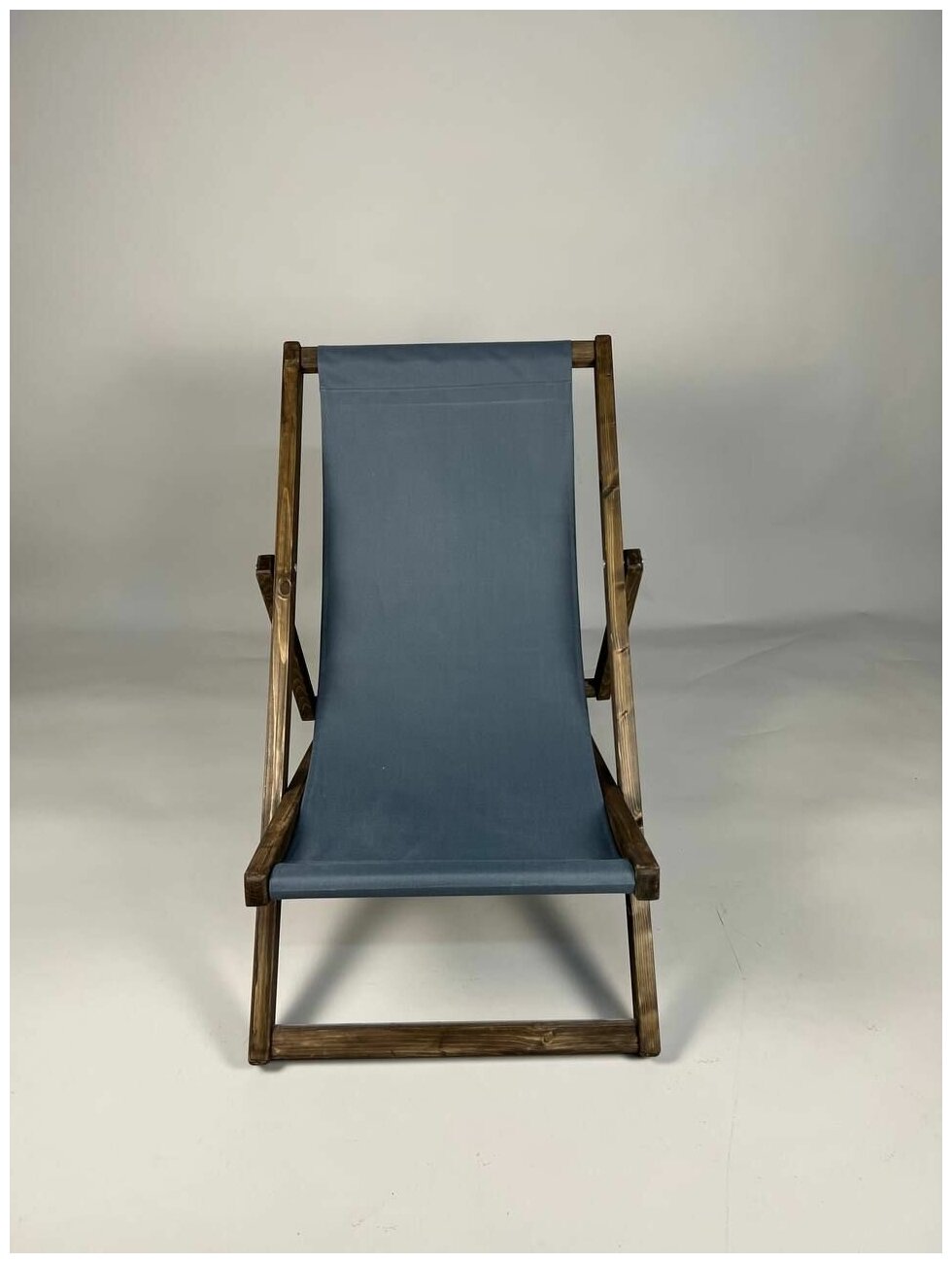 Шезлонг для дачи, серый шезлонг, складной, деревянный/ Кресло-шезлонг/ Кресло для дачи/ для дома - фотография № 6
