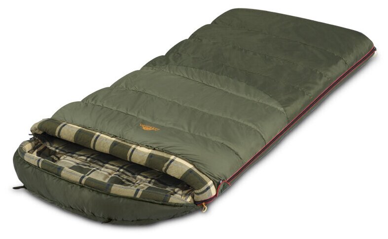 Мешок спальный Alexika CANADA plus одеяло, оливковый, левый, 9266.01072