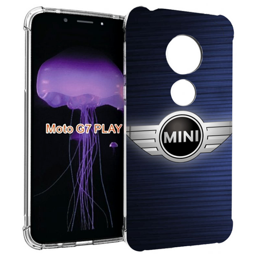 Чехол MyPads мини-mini-2 (2) мужской для Motorola Moto G7 Play задняя-панель-накладка-бампер