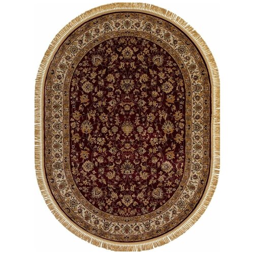 Ковер 5471 - RED - Овал - коллекция BUHARA 3.00x5.00