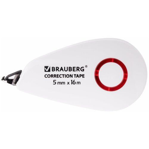 Корректирующая лента BRAUBERG SUPER, 5 мм х 16 м, корпус белый, блистер, 229061 (цена за 12 шт)