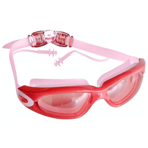 Очки для плавания Sportex R18168, красный очки для плавания sportex r18168 красный