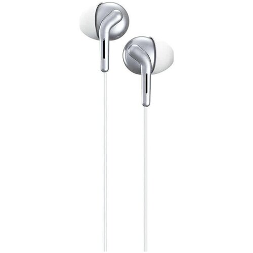 Наушники REMAX RM-595 Dual-moving-coil Wired Earphone микрофон подключение Jack 35 mm серебристый 141800₽