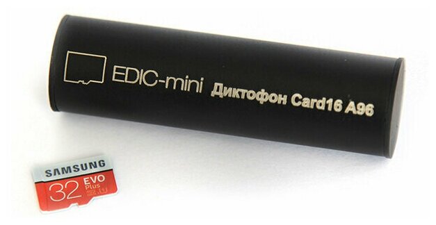 Диктофон Edic-mini Card16 А96