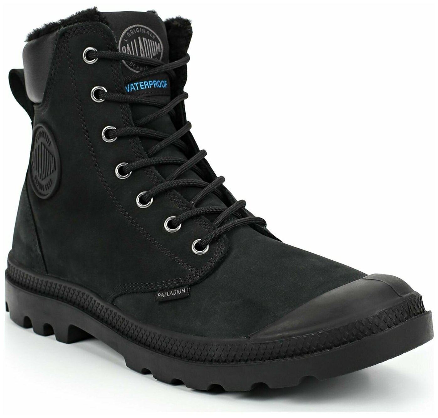 Зимние ботинки Palladium Pampa Sport Cuff WPS 72992-010 чёрные 