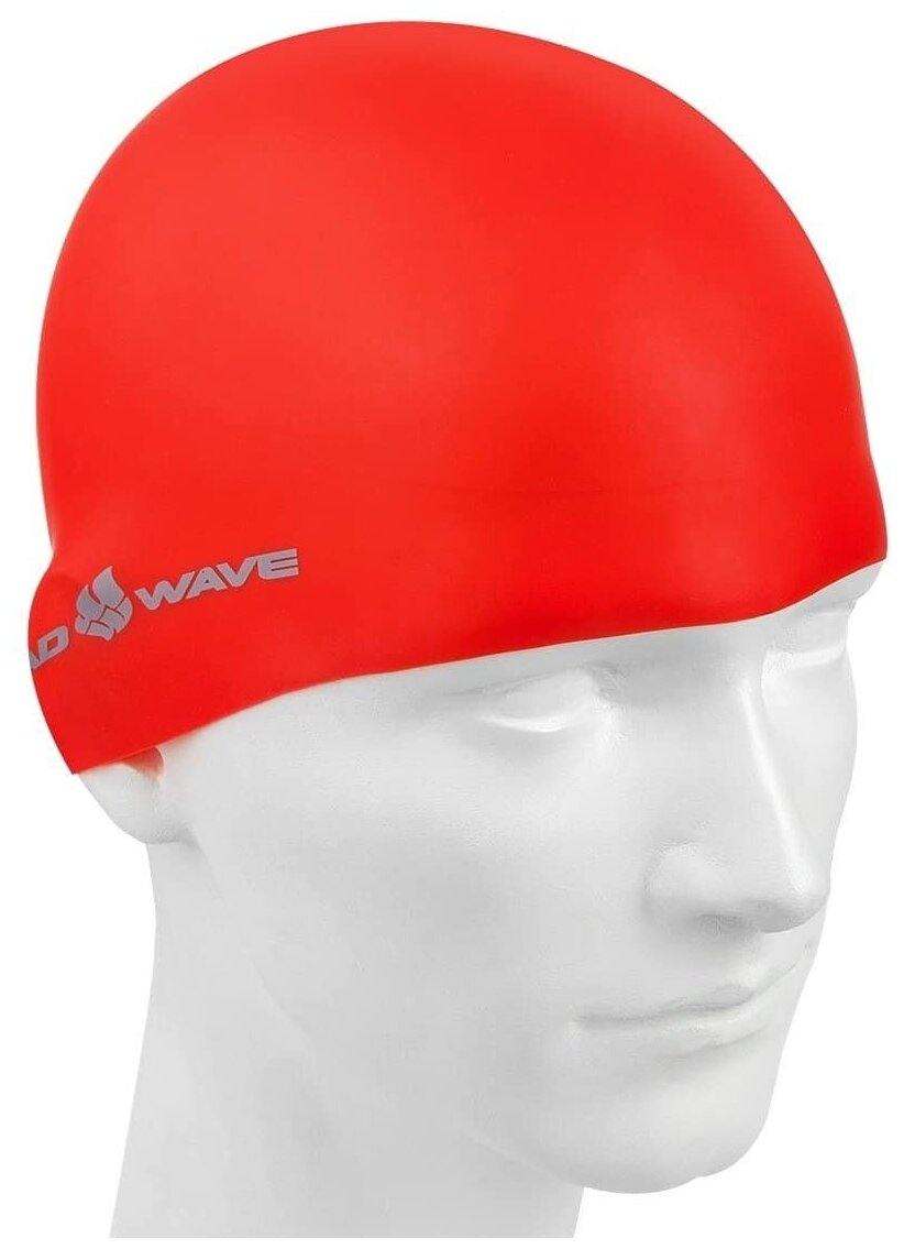 Силиконовая шапочка Mad Wave Intensive Big - Красный