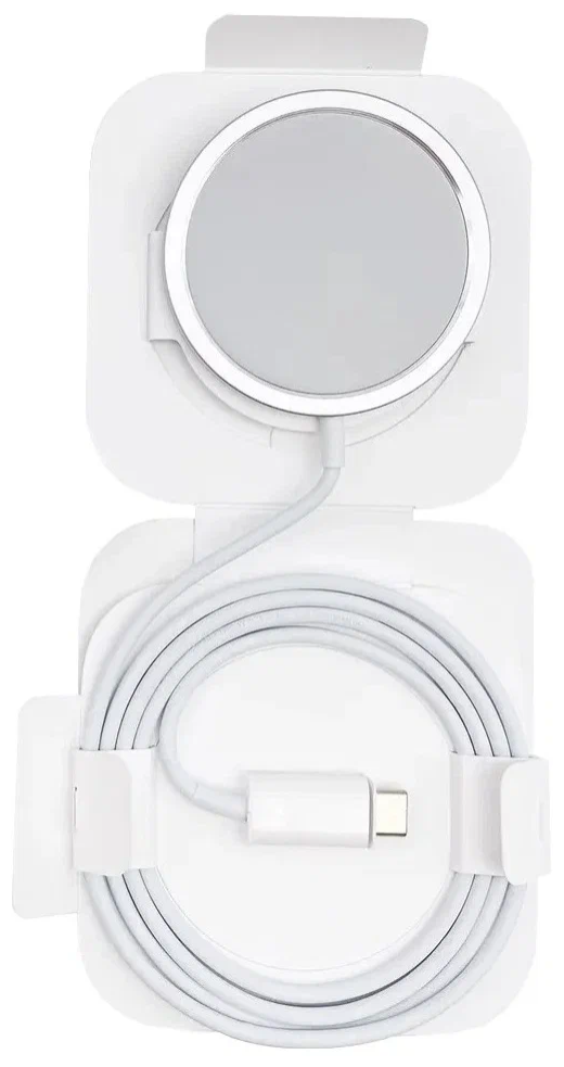 Беспроводное зарядное устройство Magsafe Charger, мощность Qi: 15 Вт, белый