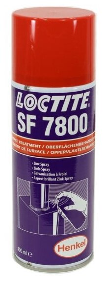Loctite 7800 400мл (Спрей цинковый защитное покрытие холодное цинкование)