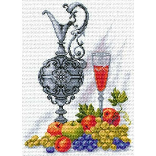 Рисунок на канве матренин посад арт.37х49 - 1610 Молодое вино