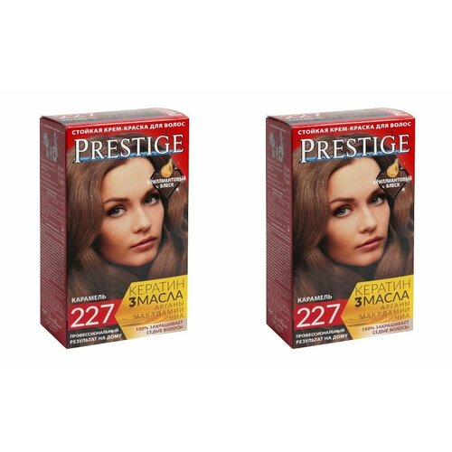 VIPs Prestige Краска для волос, 227 карамель, 2 шт