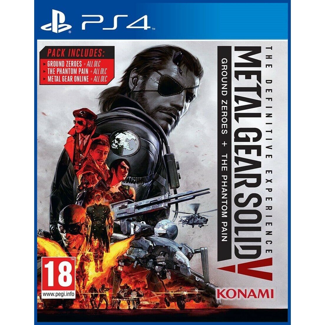 Игра Metal Gear Solid V: The Definitive Experience (PS4, русская версия)