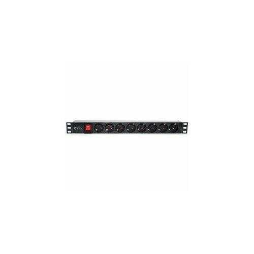 5bites PDU819P-08 Блок розеток 8S PVC SWITCH 1U 19 2570₽