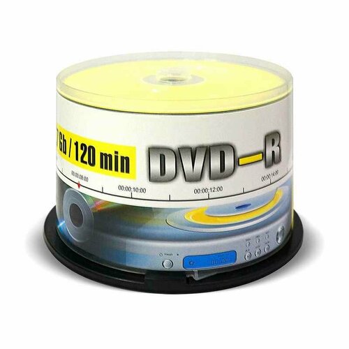 Носители информации DVD-R, 16x, Mirex, Cake/50, UL130003A1B диск mirex dvd r 4 7gb 16x мой выпускной cake упаковка 50 штук