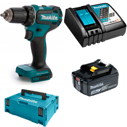 Аккумуляторная дрель-шуруповерт Makita DDF485RF1J 18V 1х30Ah Li-Ion MakPac 3399700₽