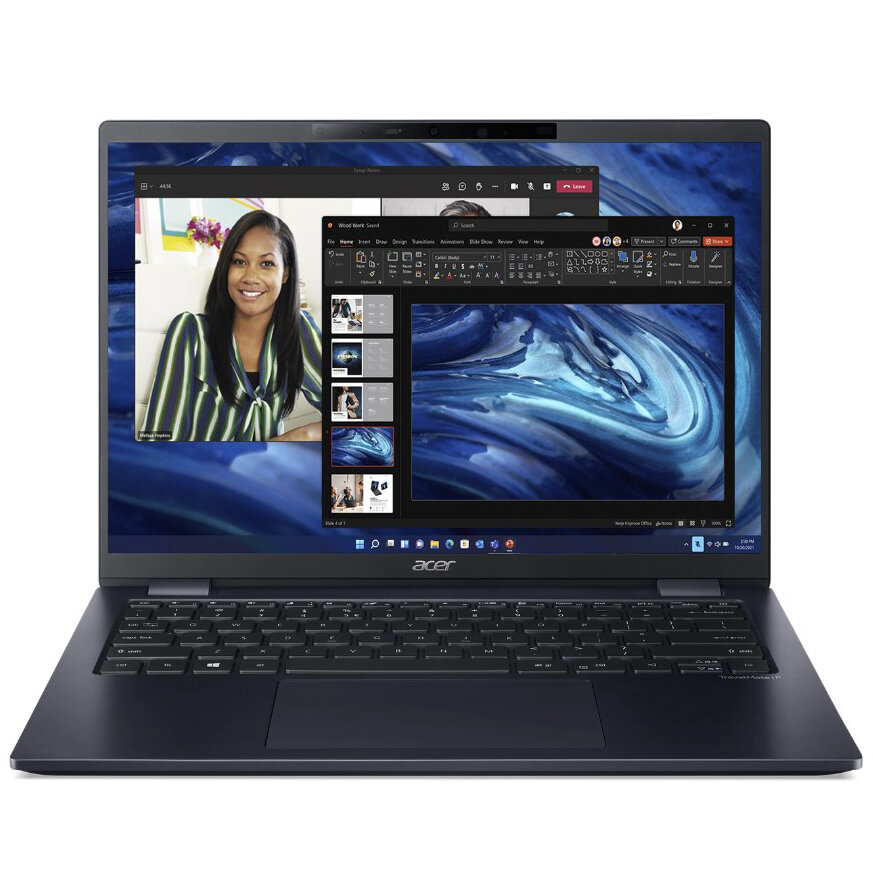 Ноутбук Acer TMP614P-52-758G TravelMate (NX. VSZER.006)/Intel Core i7-1165G7/16GB/14.0"/1TB SSD/W11Pro/Black