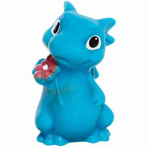 Дракончик с цветочком голубой Весна Фигурка из ПВХ 296₽