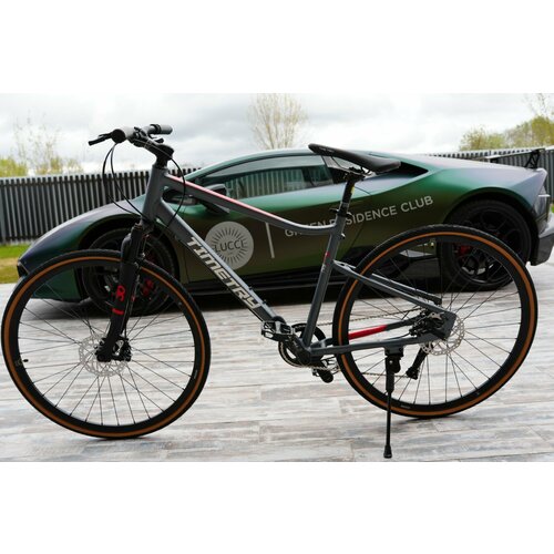 Велосипед Time Try ТT1239s 28 Алюминиевая рама 18 Спортивный Взрослый Подростковый Унисекс серый 29900₽