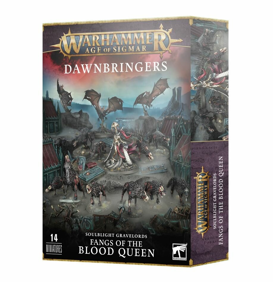 Миниатюры для настольной игры Games Workshop Warhammer Age of Sigmar: Fangs of the Blood Queen 91-43