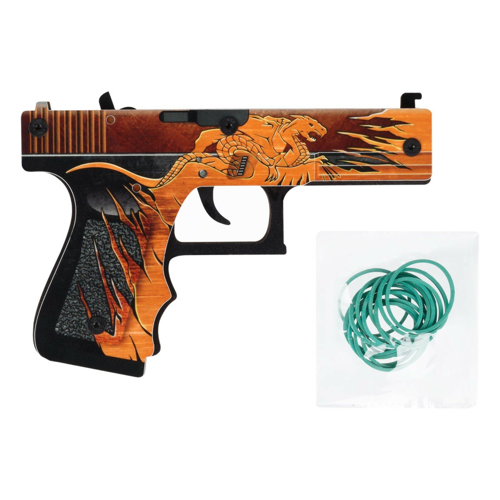 Пистолет деревянный Glock-18 «Реликвия»