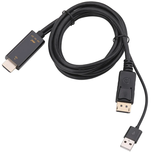 фото Кабель-конвертер palmexx из hdmi в dp displayport, 4k@60гц, длина 1.8м