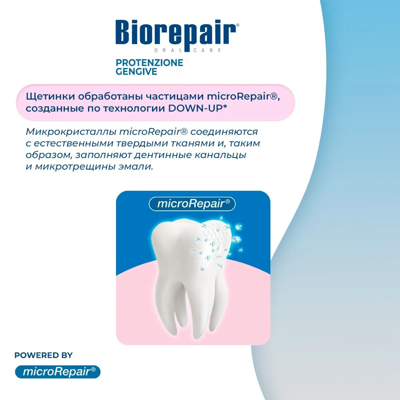 Biorepair Зубная щетка изогнутая для защиты десен (Biorepair, ) - фото №8