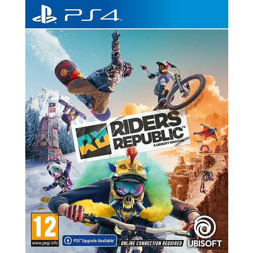 Riders Republic (PS4, русские субтитры) эксклюзивная обложка для игры riders republic 1 ps4