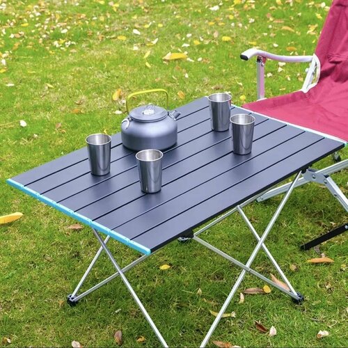 Компактный складной туристический стол с чехлом для удобной переноски 56х405х40 см 2459₽