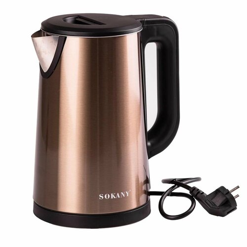 Электрический чайник SOKANY SK-SH1088 Золотой 1800₽