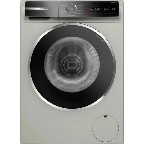 Стиральная машина Bosch Serie 8 WGB2560XME 10 кг 1600 оборотов 12 программ полная защита от протечек серебристый 16739000₽