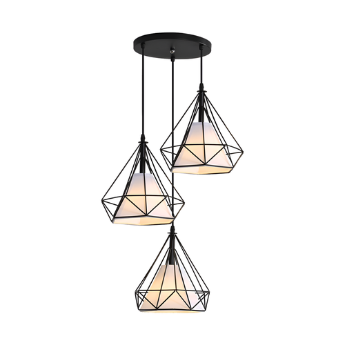 Люстра подвесная Kasanye Diamond R3, черная