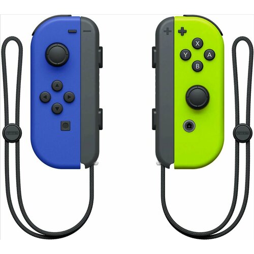 Геймпад для Switch Nintendo 2 контроллера Joy-Con LR синий-салатовый Азия 4890₽