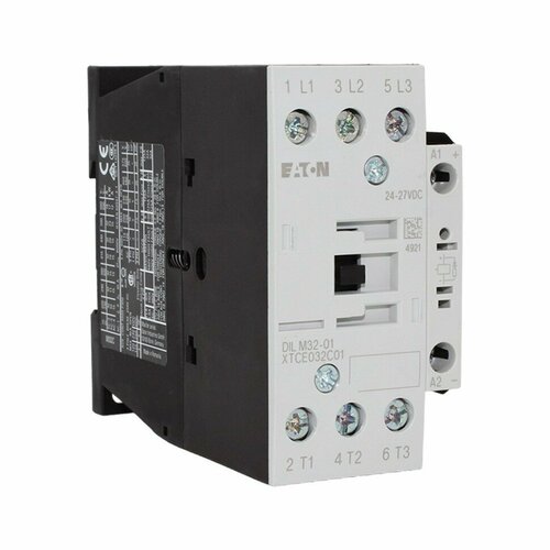 MOELLER / EATON DILM32-01 (RDC24) 277306 Контактор (Катушка 24-27V DC)