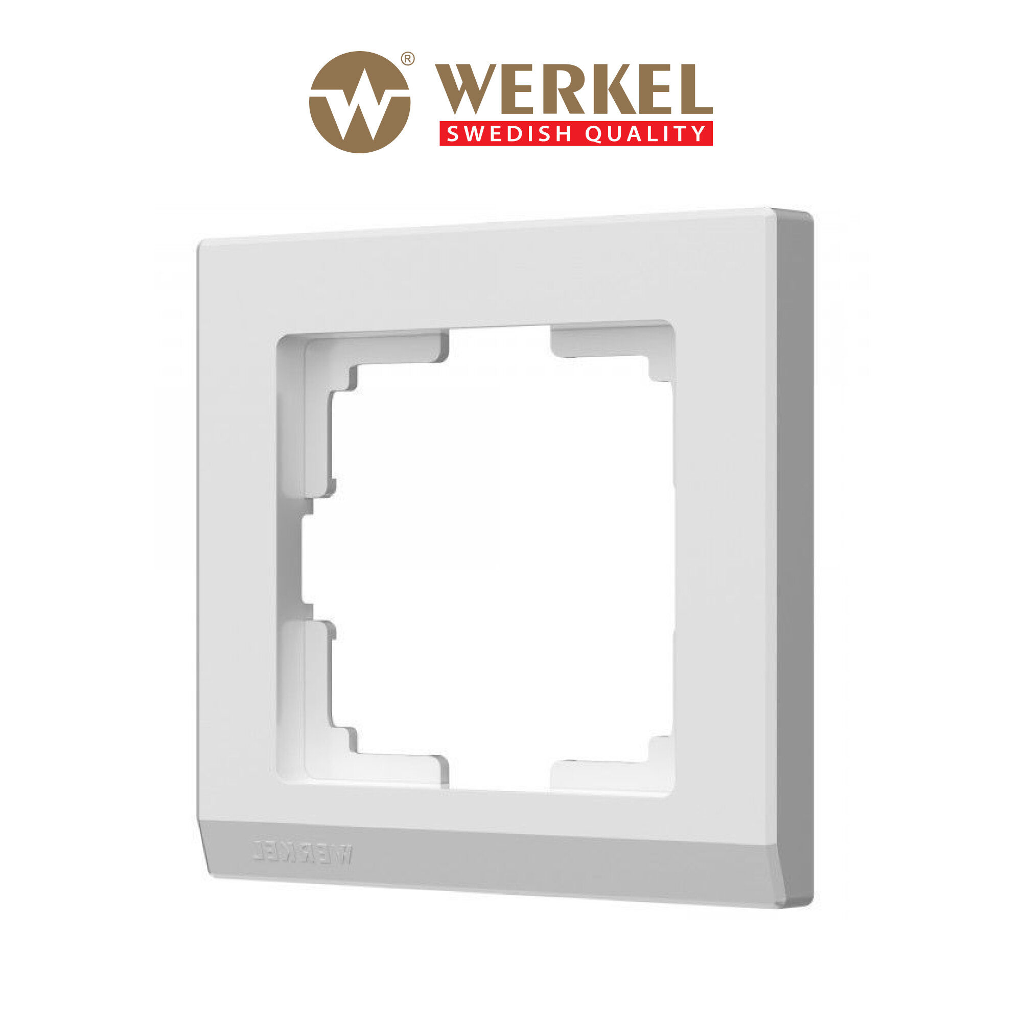 Рамка из пластика на 1 пост Werkel Stark W0011801 белый
