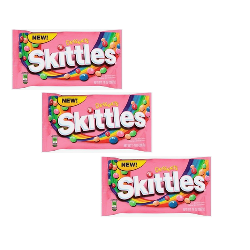 Конфеты жевательные "Skittles" Desserts( 3 шт. х 116 гр)
