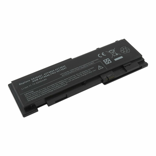 Аккумуляторная батарея (аккумулятор) 42T4844 для Lenovo ThinkPad T420s черный аккумуляторная батарея для ноутбука lenovo thinkpad t430s 45n1039 81 44wh черная