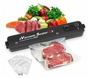 Вакуумный упаковщик Vacuum Sealer X + 10 пакетов для запаивания в подарок