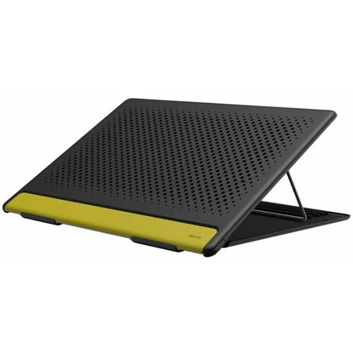 Подставка для ноутбука Baseus Let's go Mesh Portable Laptop Stand Серый+желтый клейкая подставка для ноутбука laptop stand 2 положения многоразовая серебристая