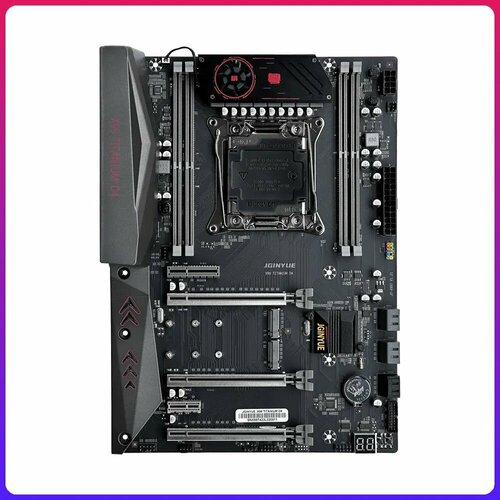 Материнская плата 2011-3 JGINYUE X99 TITANIUM D4 X99 B85 4DDR4 4CH 3x PCI-Ex16 PCI-Ex4 PCI-Ex1 M2 NVME M2 SATA USB 30 GBLAN ATX 950000₽