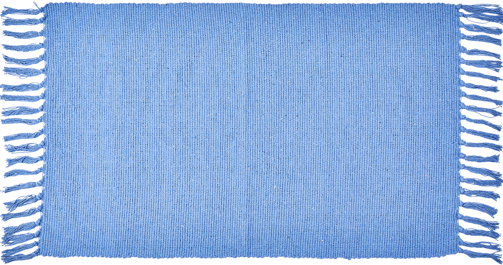 Коврик декоративный хлопок Solid Mat JBT-001-03 50x80 см цвет синий