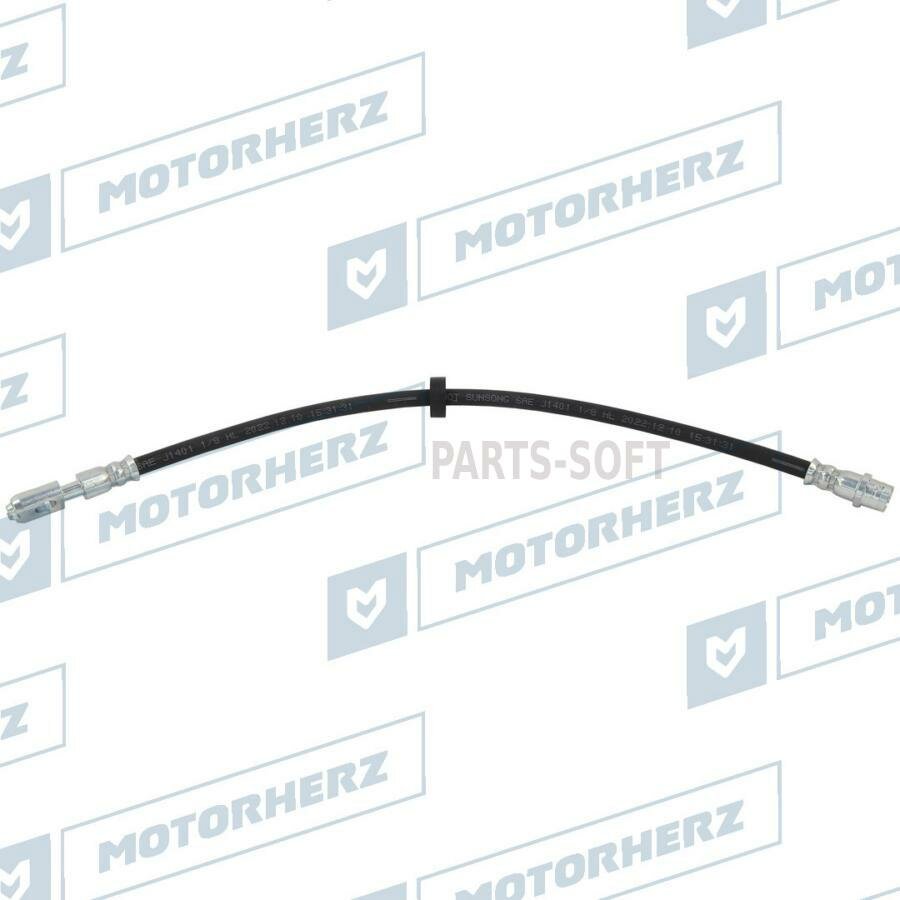 MOTORHERZ HBF0072 Шланг тормозной AUDI A3 1996-2003, SKODA Octavia 1997-2011 W/O ABS, VW Beetle 1999-2010 W/O ABS, VW