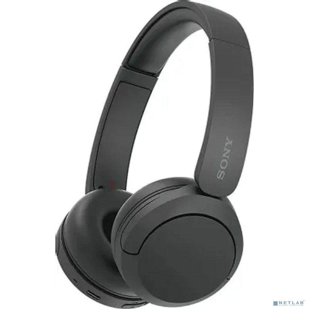 Sony наушники Sony WH-CH520 черный беспроводные bluetooth оголовье (WH-CH520/B) чёрный