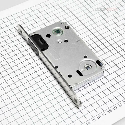 Замок защелка дверная межкомнатная Doorlock DL442M/WC/50/90/18/SN матовый никель