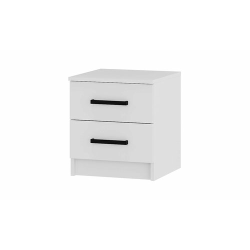 Тумба прикроватная в спальню Фьюжн ТБ-12 белыйбелый 1560₽