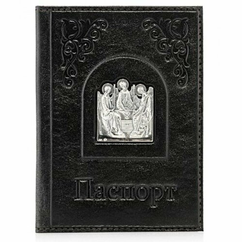 Обложка для паспорта АЛЬТМАСТЕР, черный